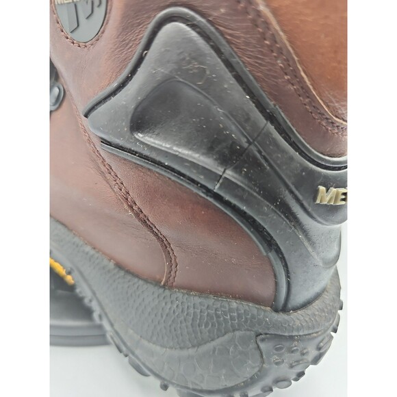 Merrell Men\'s Size US 9 Chameleon Gore-Tex Dark Brown Leather Work Boots main image 7